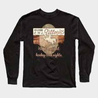 Urban Cowboy Gilleys Texas Long Sleeve T-Shirt